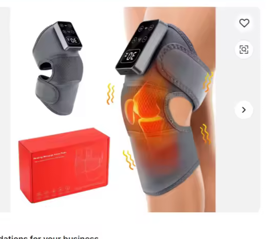 GENOULLERE MASSANTE ET CHAUFFANTE